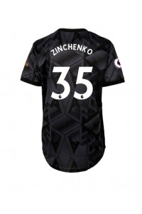 Arsenal Oleksandr Zinchenko #35 Fotballdrakt Borte Klær Dame 2022-23 Korte ermer